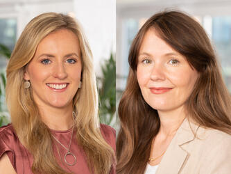 Headshots of Charlotte Hodgson and Karla Rendle